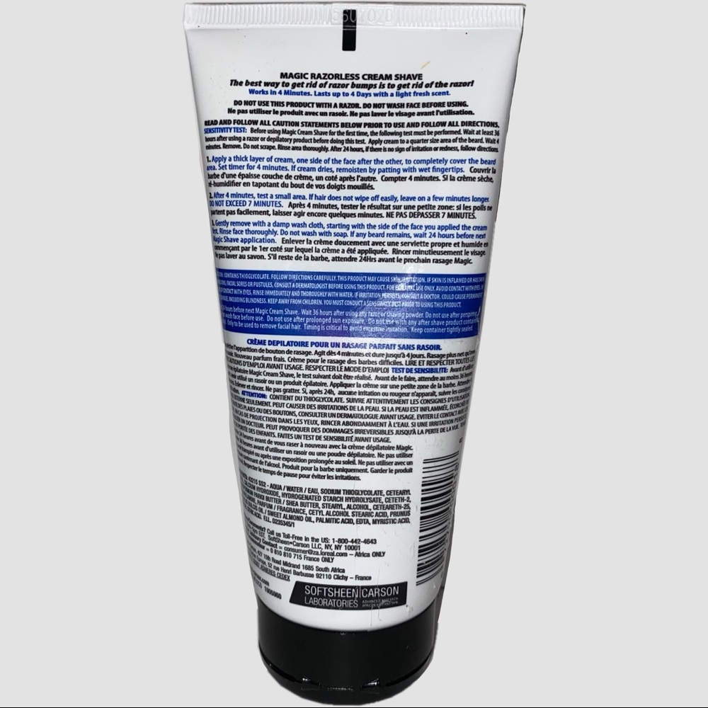 Magic Light Fresh Scent Razorless Cream Shave Regular Strength - Picture 2 of 2
